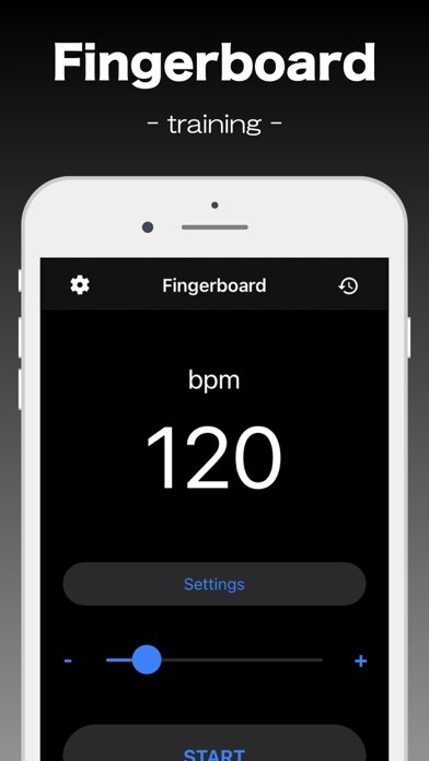 Emulate iPhone app Fingerboard - Metronome using MyAndroid Emulate iPhone app Fingerboard - Metronome using MyAndroid