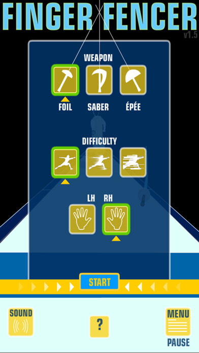 Emulate iPhone app Finger Fencer using MyAndroid Emulate iPhone app Finger Fencer using MyAndroid