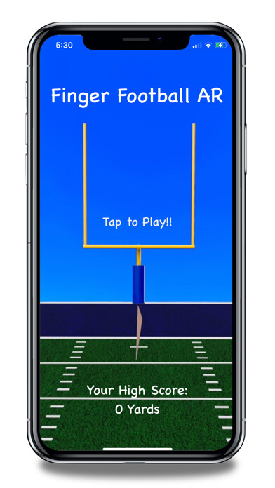 Emulate iPhone app Finger Football AR using MyAndroid Emulate iPhone app Finger Football AR using MyAndroid