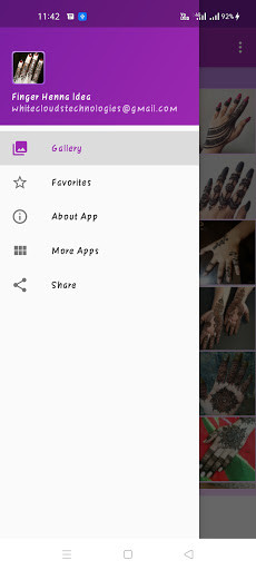 Run android online APK Finger Henna Idea Gallery from MyAndroid or emulate Finger Henna Idea Gallery using MyAndroid