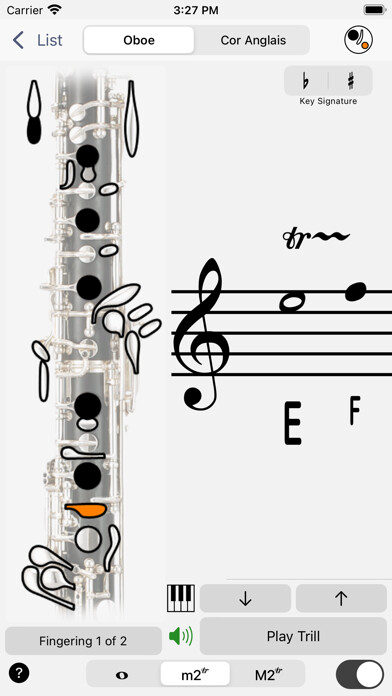 Emulate iPhone app Fingering Woodwinds for iPhone using MyAndroid Emulate iPhone app Fingering Woodwinds for iPhone using MyAndroid