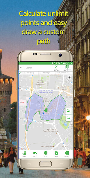 Run android online APK Fingerlator : GPS Area measure from MyAndroid or emulate Fingerlator : GPS Area measure using MyAndroid