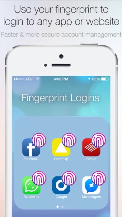 Emulate iPhone app Fingerprint Login:PassKey Lock using MyAndroid Emulate iPhone app Fingerprint Login:PassKey Lock using MyAndroid