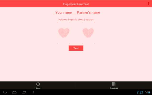 Emulate Android APK Fingerprint Love Test Emulate Android APK Fingerprint Love Test