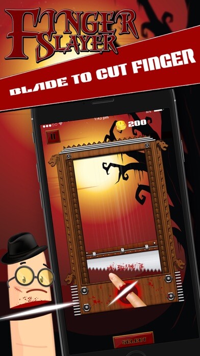 Emulate iPhone app Finger Slayer : Cut the Finger using MyAndroid Emulate iPhone app Finger Slayer : Cut the Finger using MyAndroid