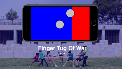 Emulate iPhone app Finger Tug Of War using MyAndroid