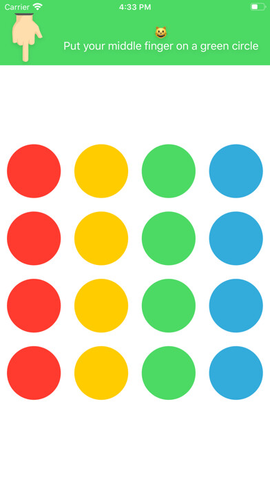 Emulate iPhone app Fingеr Twist using MyAndroid