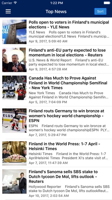 Emulate iPhone app Finland News in English Today & Finnish Radio using MyAndroid Emulate iPhone app Finland News in English Today & Finnish Radio using MyAndroid