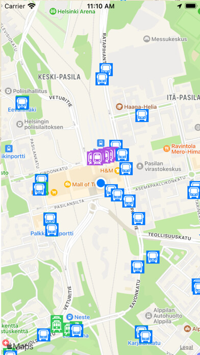 Emulate iPhone app Finland Station Timetable Live using MyAndroid Emulate iPhone app Finland Station Timetable Live using MyAndroid