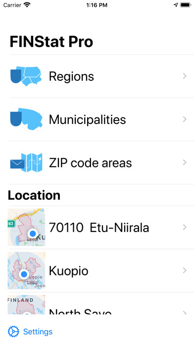 Emulate iPhone app Finland Statistics using MyAndroid Emulate iPhone app Finland Statistics using MyAndroid