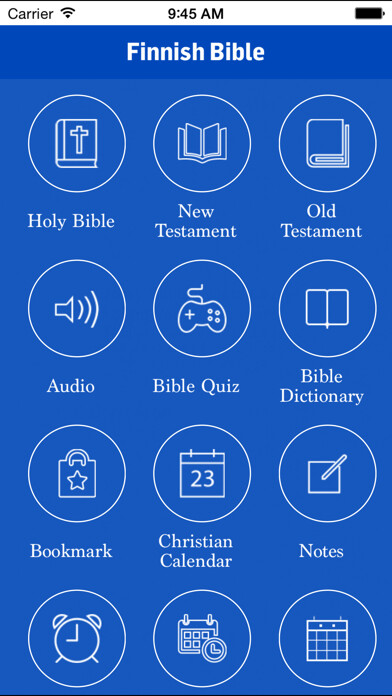 Emulate iPhone app finnish bible free using MyAndroid