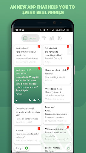 Run android online APK Finnish Conversation Dialog from MyAndroid or emulate Finnish Conversation Dialog using MyAndroid