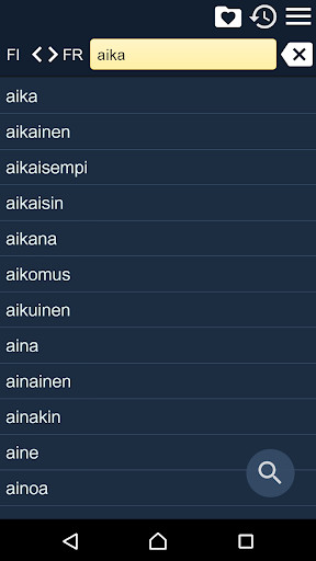 Emulate Android APK Finnish French Dictionary Free Emulate Android APK Finnish French Dictionary Free