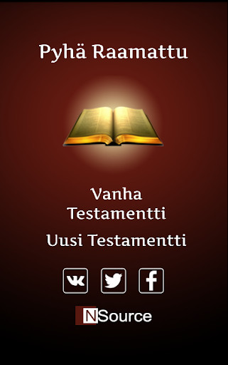 Emulate Android APK Finnish Holy Bible