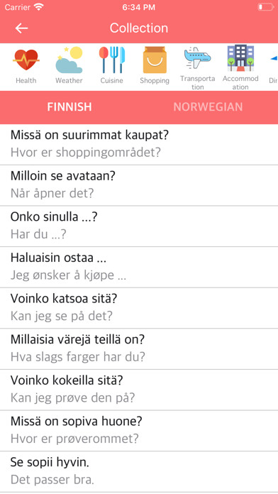 Emulate iPhone app Finnish-Norwegian Dictionary using MyAndroid Emulate iPhone app Finnish-Norwegian Dictionary using MyAndroid