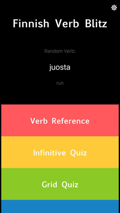 Emulate iPhone app Finnish Verb Blitz using MyAndroid Emulate iPhone app Finnish Verb Blitz using MyAndroid