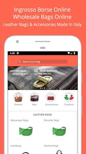 Run android online APK Fior Di Loto - Wholesale Bags Online Made In Italy from MyAndroid or emulate Fior Di Loto - Wholesale Bags Online Made In Italy using MyAndroid