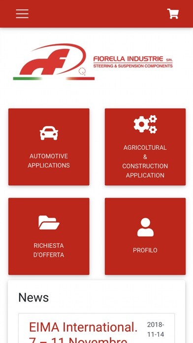 Emulate iPhone app Fiorella Industrie using MyAndroid Emulate iPhone app Fiorella Industrie using MyAndroid