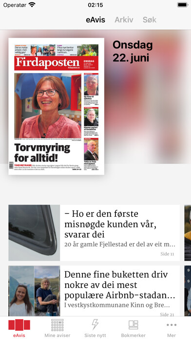 Emulate iPhone app Firdaposten eAvis using MyAndroid Emulate iPhone app Firdaposten eAvis using MyAndroid