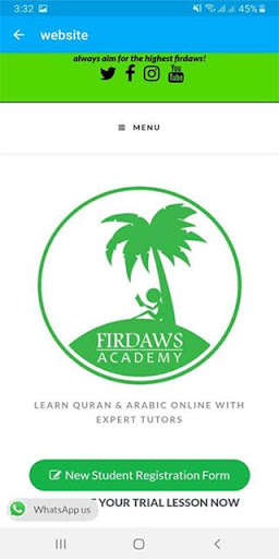 Run android online APK Firdaws Academy from MyAndroid or emulate Firdaws Academy using MyAndroid Run android online APK Firdaws Academy from MyAndroid or emulate Firdaws Academy using MyAndroid