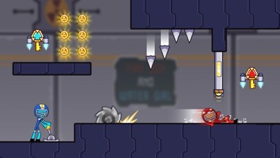 Emulate iPhone app Fire and Water Stickman 2 using MyAndroid Emulate iPhone app Fire and Water Stickman 2 using MyAndroid