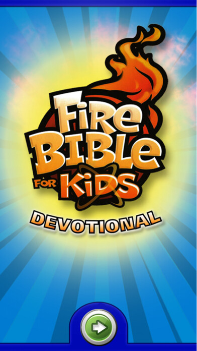 Emulate iPhone app Fire Bible for Kids Devotional using MyAndroid