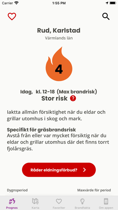 Run android online APK Fire Danger Outdoors from MyAndroid or emulate Fire Danger Outdoors using MyAndroid