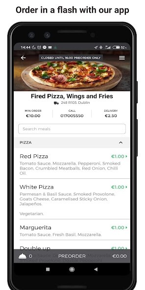 Run android online APK Fired Pizza Wings and Fries from MyAndroid or emulate Fired Pizza Wings and Fries using MyAndroid