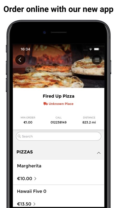 Emulate iPhone app Fired Up Pizza Dublin using MyAndroid Emulate iPhone app Fired Up Pizza Dublin using MyAndroid