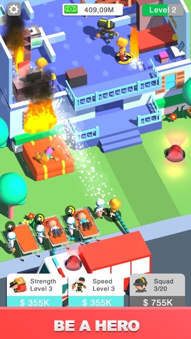 Emulate iPhone app Firefighter - Rescue Mission using MyAndroid