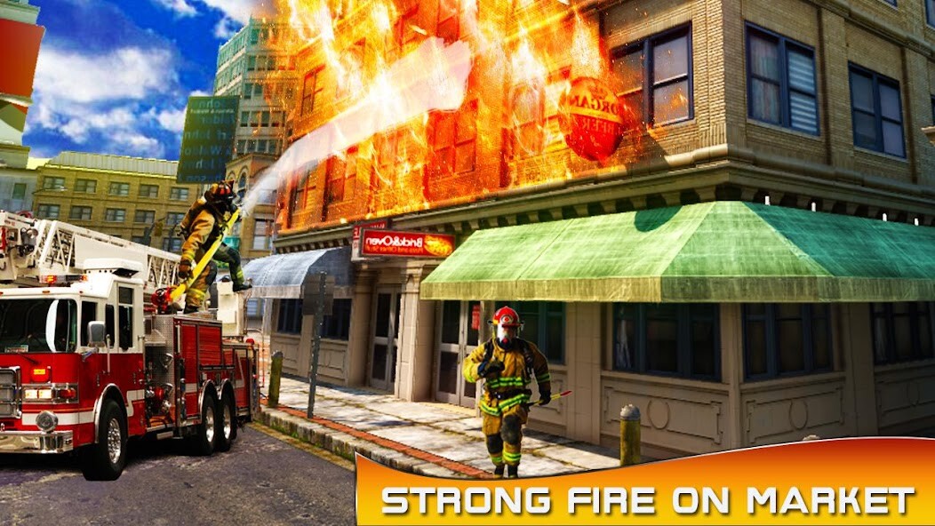Run android online APK FireFighter Truck  Emergency Rescue Hero from MyAndroid or emulate FireFighter Truck  Emergency Rescue Hero using MyAndroid