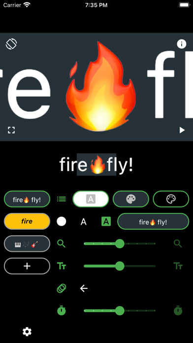 Run android online APK firefly - Digital LED Big Text from MyAndroid or emulate firefly - Digital LED Big Text using MyAndroid