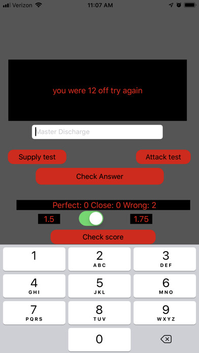 Emulate iPhone app Fireground Friction Loss Quiz using MyAndroid