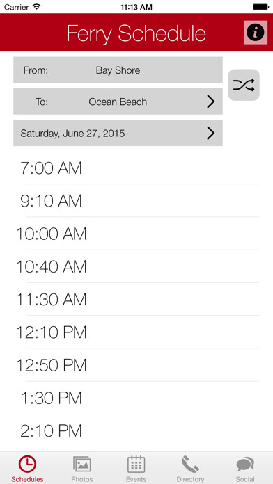 Emulate iPhone app Fire Island App using MyAndroid Emulate iPhone app Fire Island App using MyAndroid