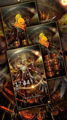 Emulate Android APK Fire Knight Locker Theme Emulate Android APK Fire Knight Locker Theme