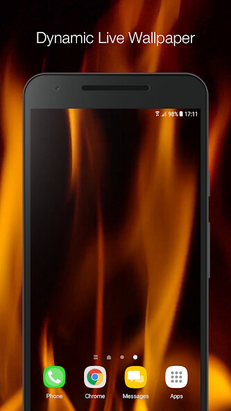 Run android online APK Fire Live Wallpaper from MyAndroid or emulate Fire Live Wallpaper using MyAndroid