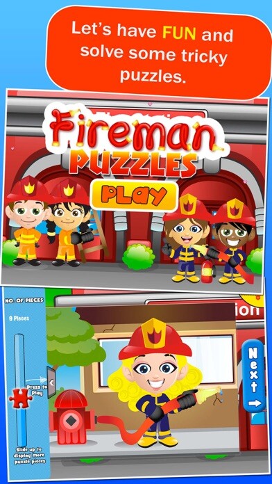 Emulate iPhone app Fireman Jigsaw Puzzles for Kids using MyAndroid Emulate iPhone app Fireman Jigsaw Puzzles for Kids using MyAndroid