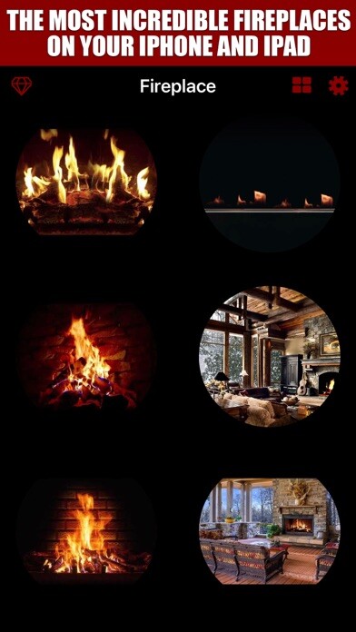 Emulate iPhone app Fireplace TV Screen using MyAndroid Emulate iPhone app Fireplace TV Screen using MyAndroid