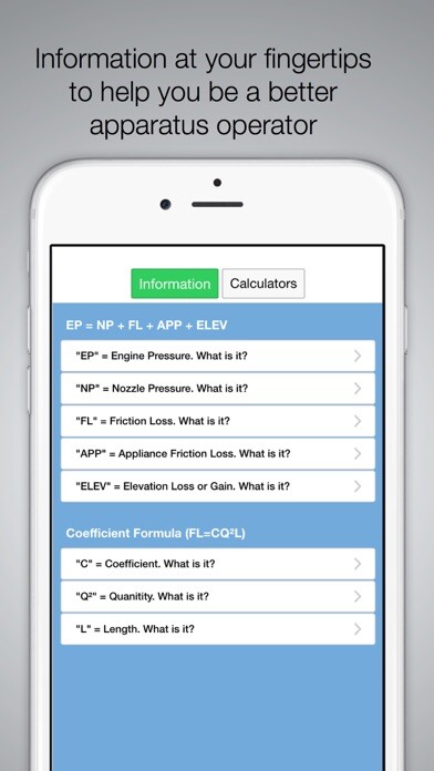 Emulate iPhone app Fire Pump Operator using MyAndroid