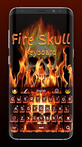 Emulate Android APK Fire Skull Keyboard Emulate Android APK Fire Skull Keyboard