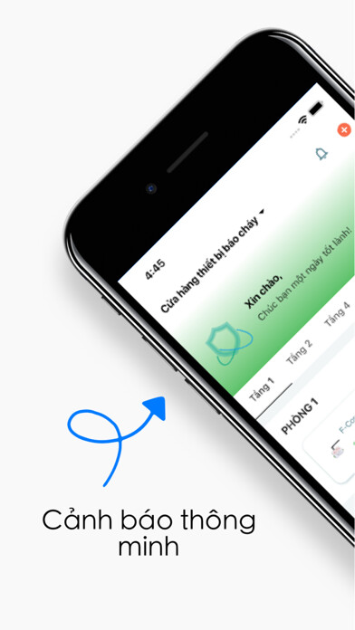 Emulate iPhone app FireSmart - Báo cháy sớm using MyAndroid