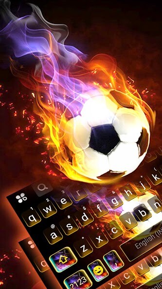 Run android online APK Fire Soccer Keyboard Backgroun from MyAndroid or emulate Fire Soccer Keyboard Backgroun using MyAndroid