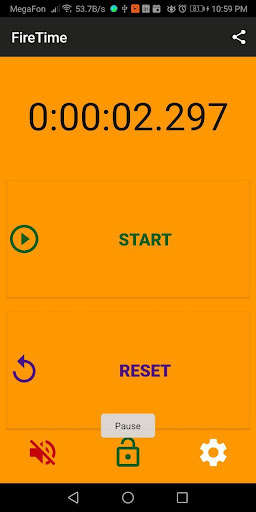 Run android online APK FireTime - Stopwatch from MyAndroid or emulate FireTime - Stopwatch using MyAndroid