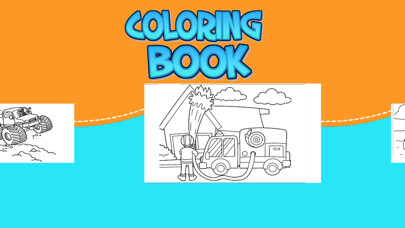 Emulate iPhone app Fire truck coloring & tractor using MyAndroid Emulate iPhone app Fire truck coloring & tractor using MyAndroid