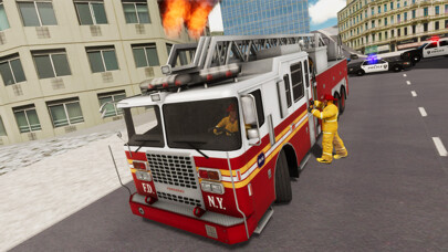 Emulate iPhone app Fire Truck Game 911 Emergency using MyAndroid Emulate iPhone app Fire Truck Game 911 Emergency using MyAndroid