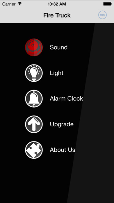 Emulate iPhone app Fire Truck Siren using MyAndroid