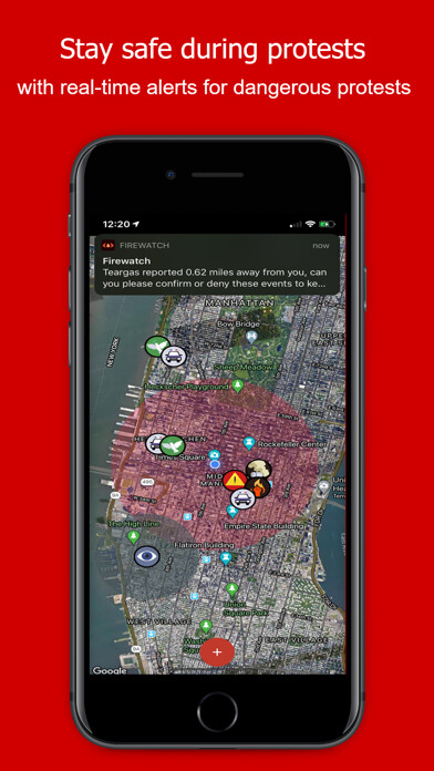 Emulate iPhone app Firewatch: The Protest App using MyAndroid