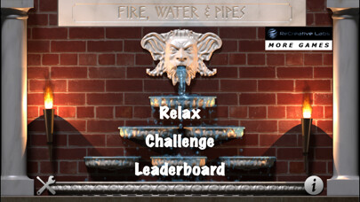 Emulate iPhone app Fire, Water & Pipes! using MyAndroid