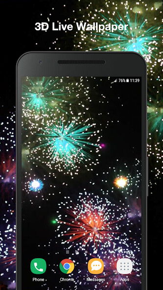 Run android online APK Firework Live Wallpaper from MyAndroid or emulate Firework Live Wallpaper using MyAndroid