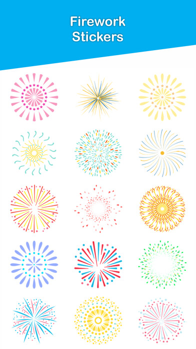 Emulate iPhone app Fireworks Stickers Pack using MyAndroid Emulate iPhone app Fireworks Stickers Pack using MyAndroid